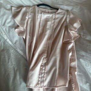Peach blouse